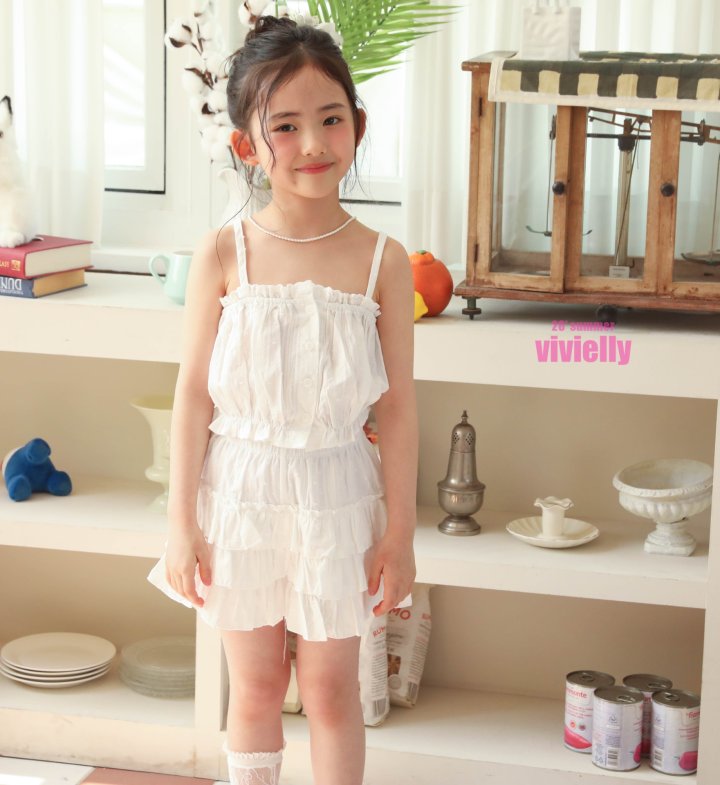 Vivielly - Korean Children Fashion - #Kfashion4kids - Tiffany Bustier - 7