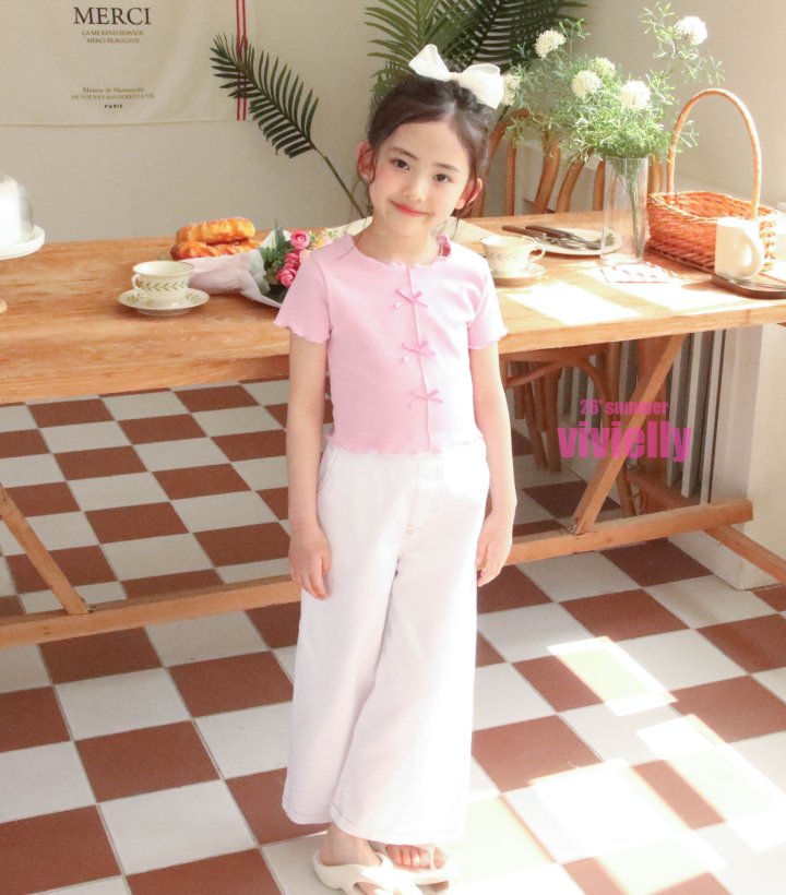 Vivielly - Korean Children Fashion - #childofig - Rose Tee - 10