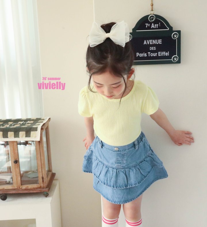 Vivielly - Korean Children Fashion - #childofig - Madeleine Tee - 5