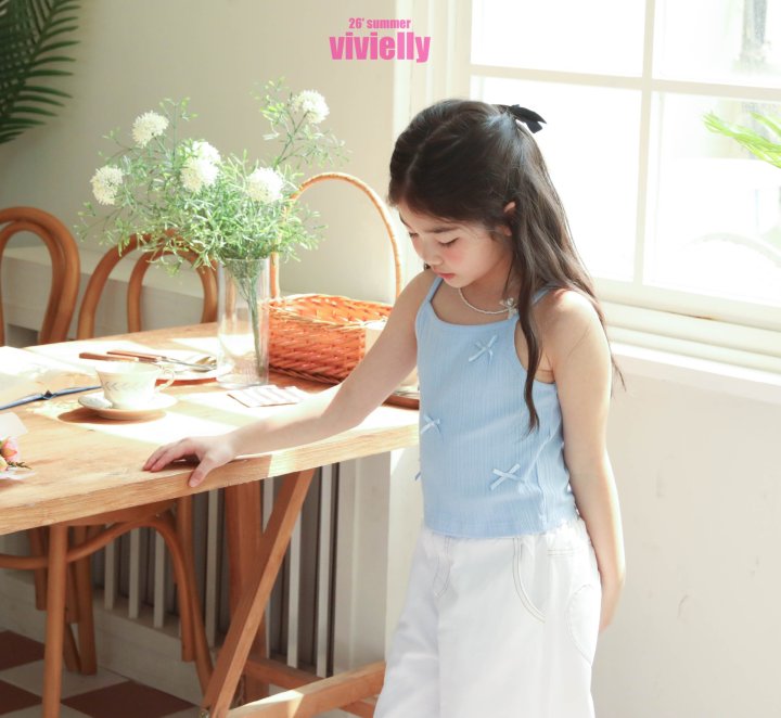 Vivielly - Korean Children Fashion - #childofig - Sherbet Sleeveless - 3
