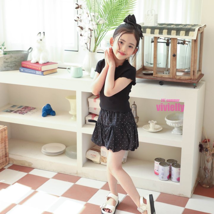 Vivielly - Korean Children Fashion - #childofig - Ive Skirt Pants