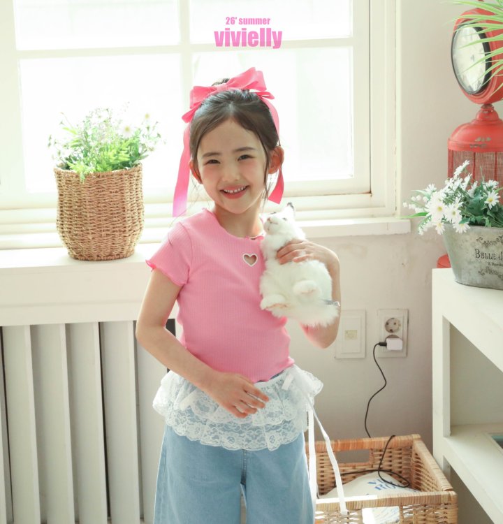 Vivielly - Korean Children Fashion - #childrensboutique - Mimi Tee - 7