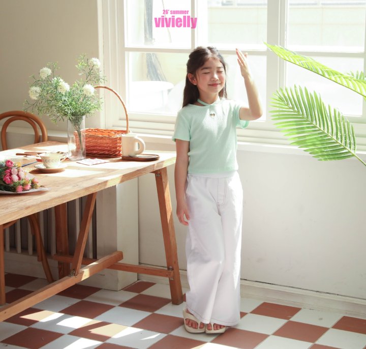 Vivielly - Korean Children Fashion - #childrensboutique - Coco Tee - 5