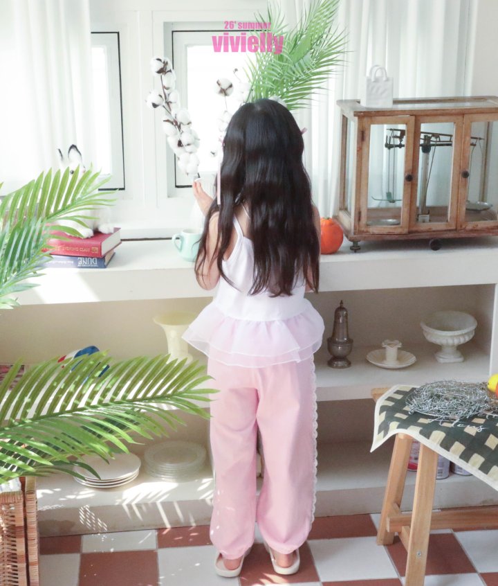 Vivielly - Korean Children Fashion - #childrensboutique - Ellie Sleeveless - 3