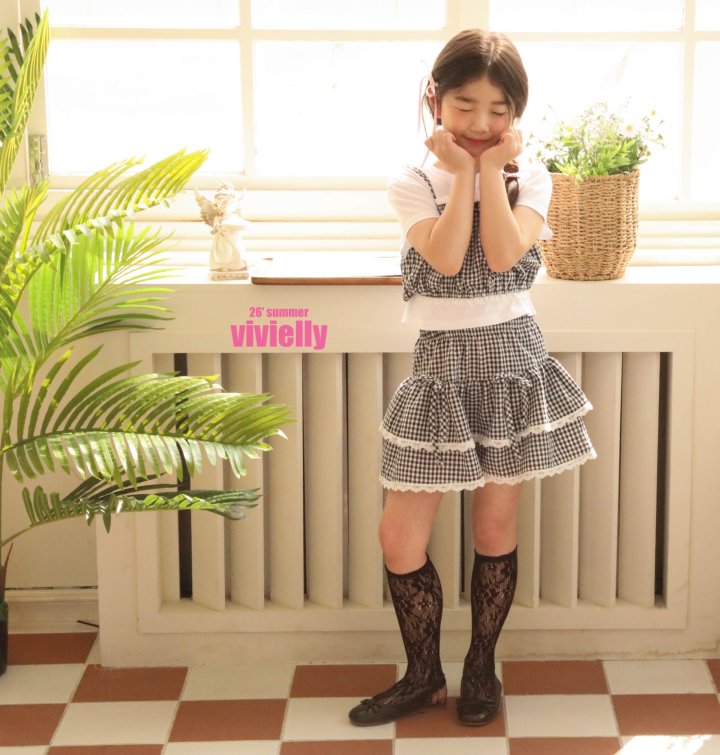 Vivielly - Korean Children Fashion - #childrensboutique - Rozan Bustier - 8