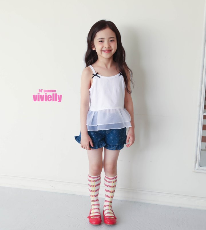 Vivielly - Korean Children Fashion - #childrensboutique - Ellie Sleeveless - 4