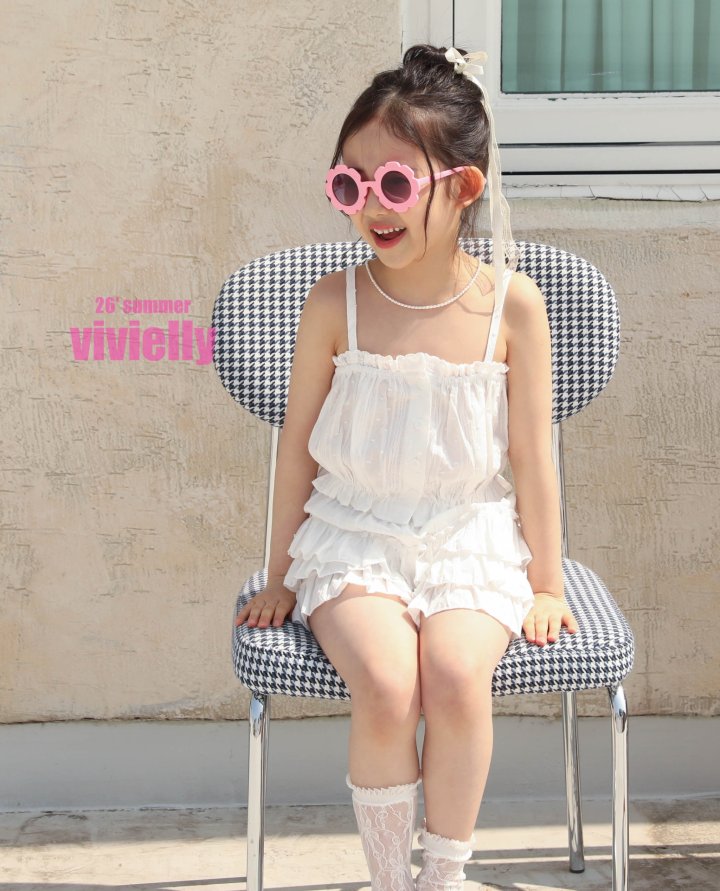 Vivielly - Korean Children Fashion - #designkidswear - Tiffany Bustier