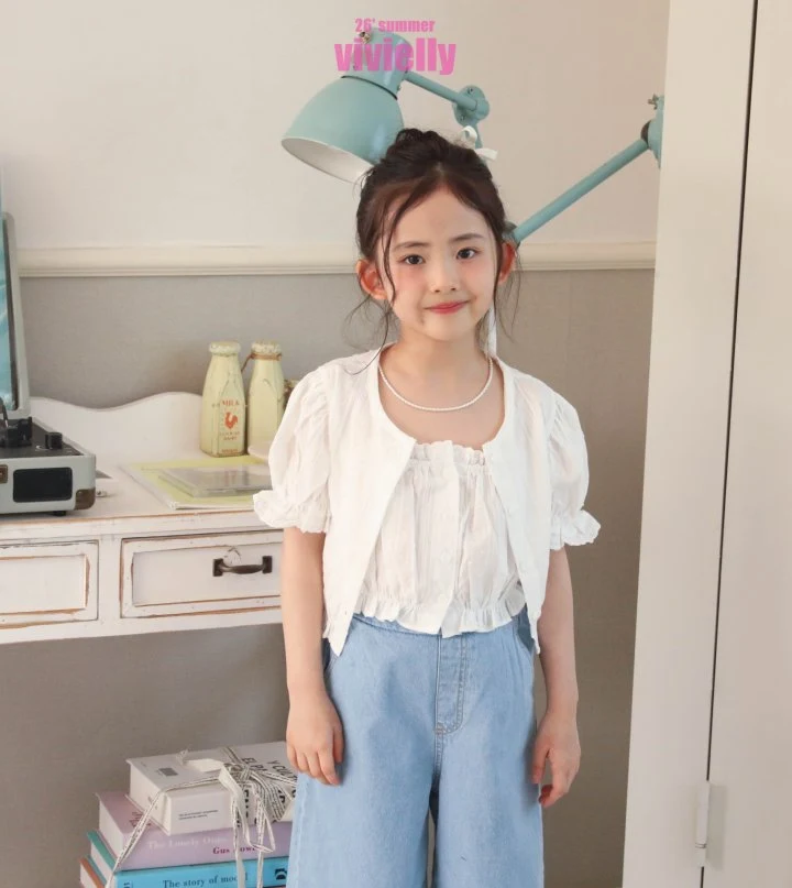 Vivielly - Korean Children Fashion - #designkidswear - Romantic Blouse - 8