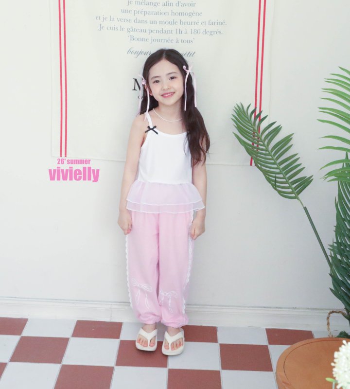 Vivielly - Korean Children Fashion - #designkidswear - Juju Lace Pants - 5