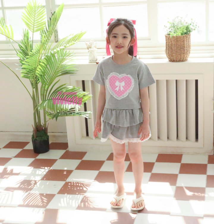 Vivielly - Korean Children Fashion - #designkidswear - Lily Skirt Pants - 3
