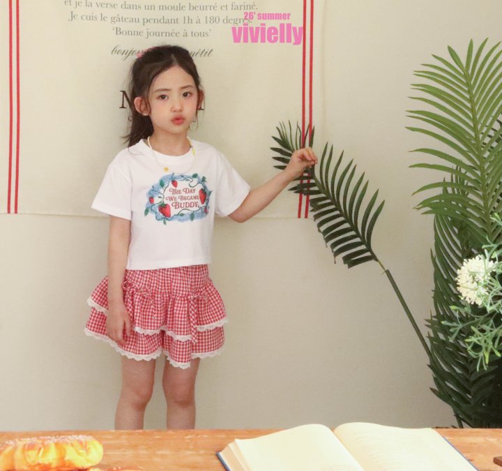 Vivielly - Korean Children Fashion - #discoveringself - Strawberry Tee - 11