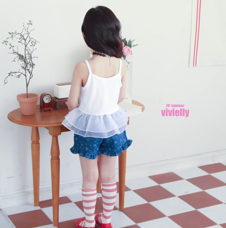 Vivielly - Korean Children Fashion - #fashionkids - Ellie Sleeveless - 6