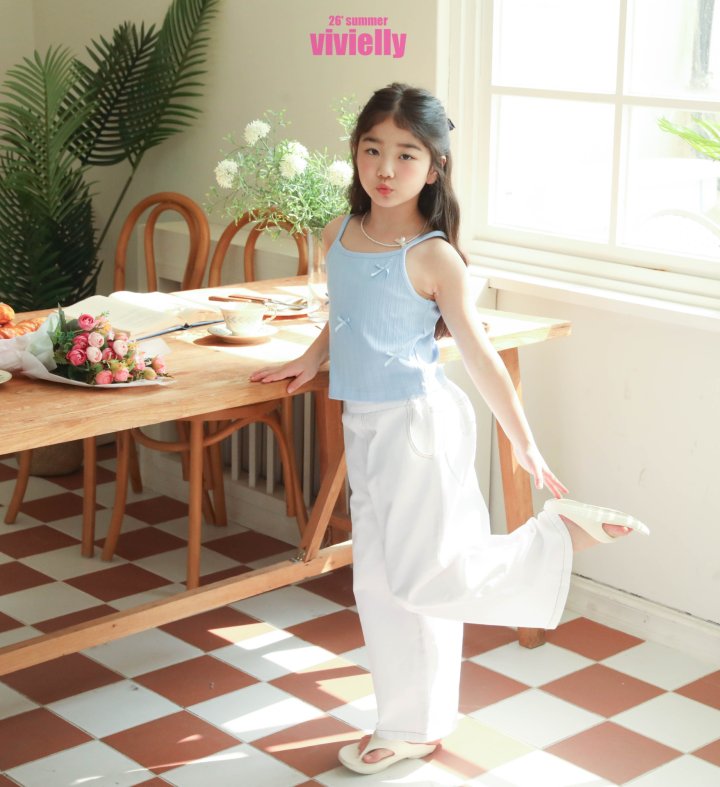 Vivielly - Korean Children Fashion - #fashionkids - Sherbet Sleeveless - 7