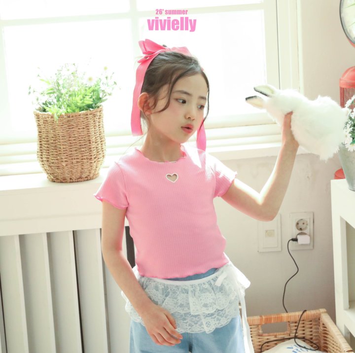 Vivielly - Korean Children Fashion - #kidsshorts - Mimi Tee - 11