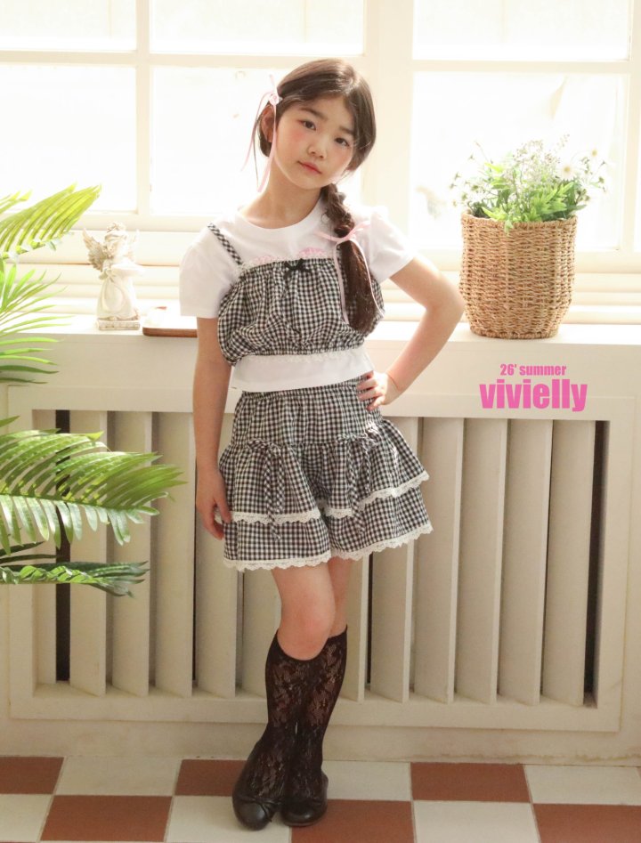 Vivielly - Korean Children Fashion - #kidsshorts - Rozan Bustier - 12