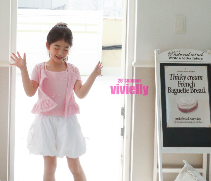 Vivielly - Korean Children Fashion - #kidsshorts - Sherbet Sleeveless - 8