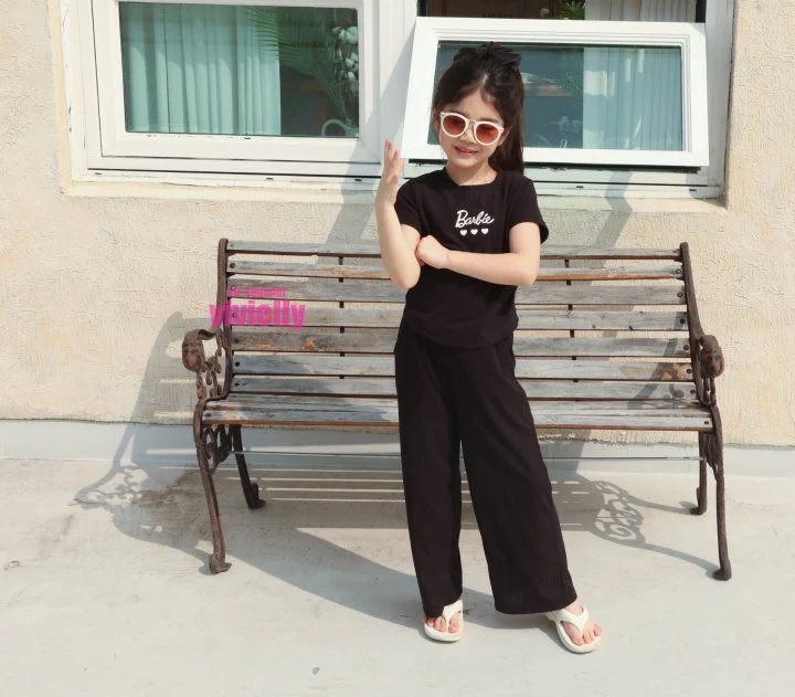 Vivielly - Korean Children Fashion - #fashionkids - Riel Set - 4