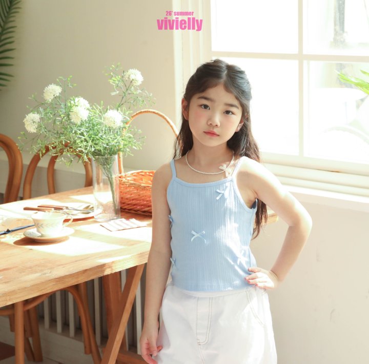 Vivielly - Korean Children Fashion - #kidsstore - Sherbet Sleeveless - 9