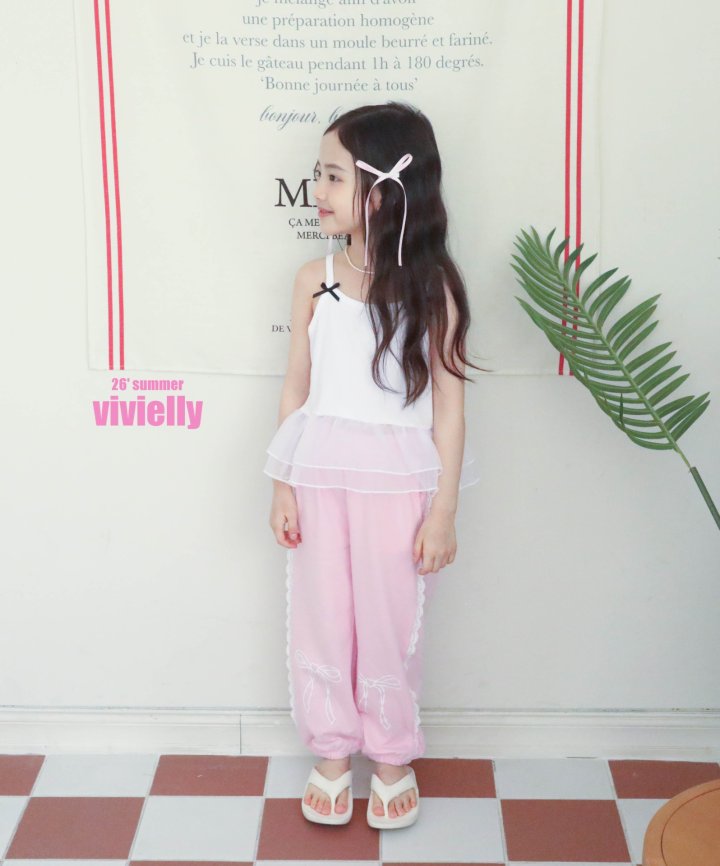 Vivielly - Korean Children Fashion - #kidsstore - Juju Lace Pants - 9