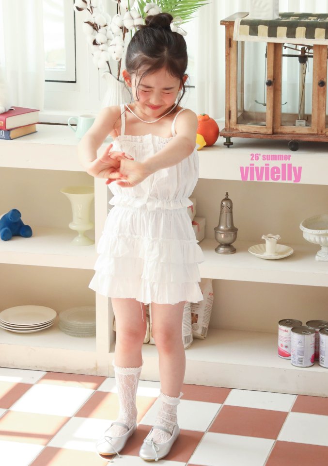 Vivielly - Korean Children Fashion - #kidsstore - Ellis Skirt Pants - 6