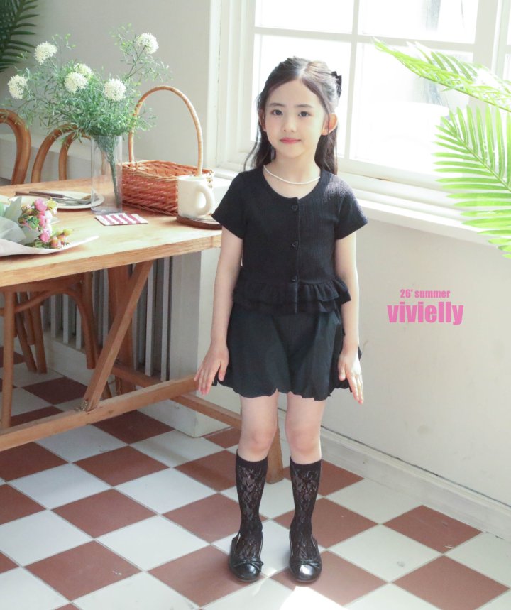 Vivielly - Korean Children Fashion - #kidsstore - Tinkerbell Skirt Pants - 3