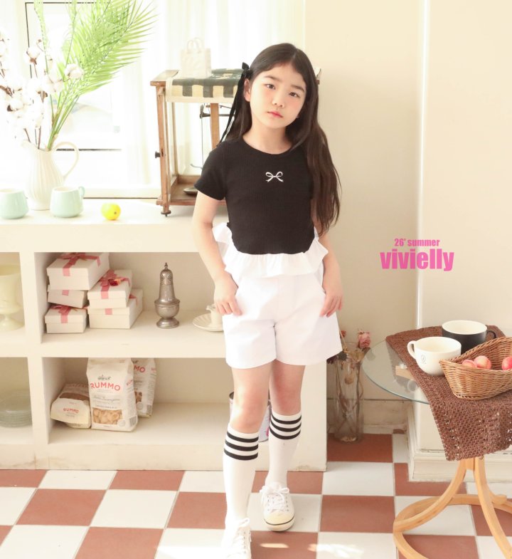 Vivielly - Korean Children Fashion - #kidzfashiontrend - Sara Frill Tee - 8