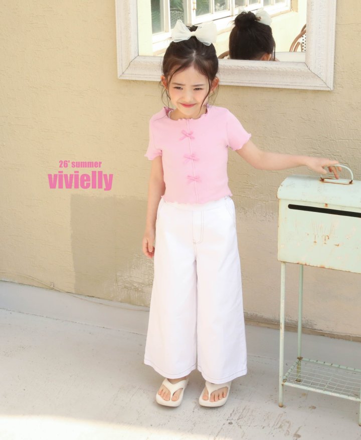 Vivielly - Korean Children Fashion - #kidsstore - Rose Tee - 4