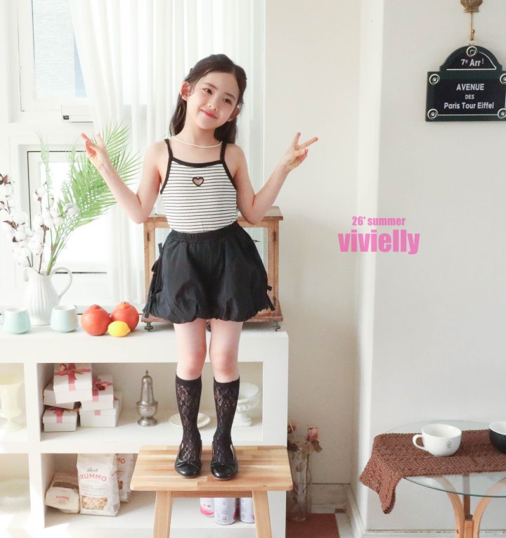 Vivielly - Korean Children Fashion - #kidzfashiontrend - Pippi Sleeveless