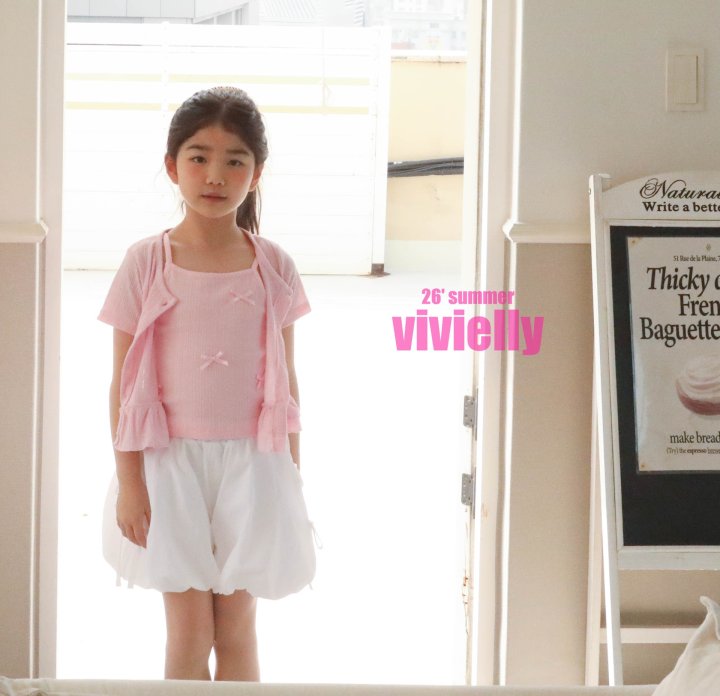 Vivielly - Korean Children Fashion - #kidzfashiontrend - Sherbet Sleeveless - 10