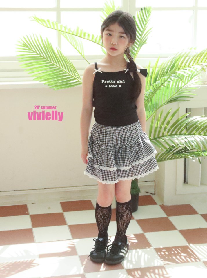 Vivielly - Korean Children Fashion - #littlefashionista - Milk Ribbon Sleeveless - 7