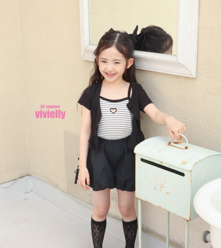 Vivielly - Korean Children Fashion - #littlefashionista - Pippi Sleeveless - 3