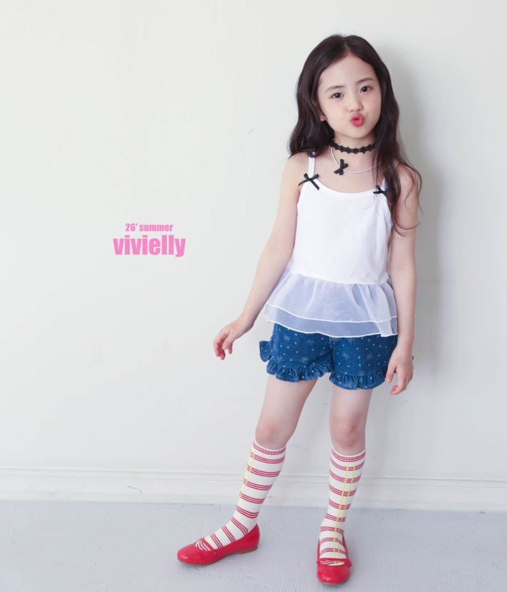 Vivielly - Korean Children Fashion - #magicofchildhood - Anna Frill Shorts (Pink) - 7
