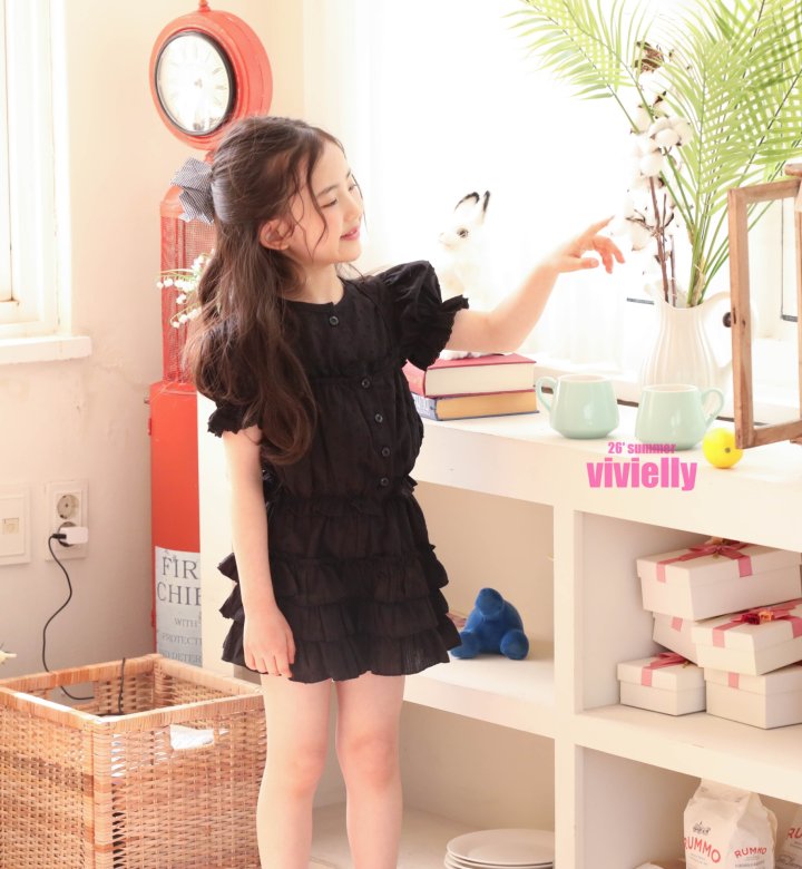 Vivielly - Korean Children Fashion - #minifashionista - Ellis Skirt Pants - 11