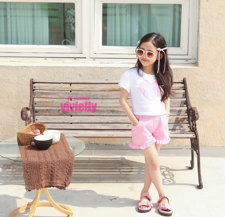 Vivielly - Korean Children Fashion - #prettylittlegirls - Vicky Tee - 3