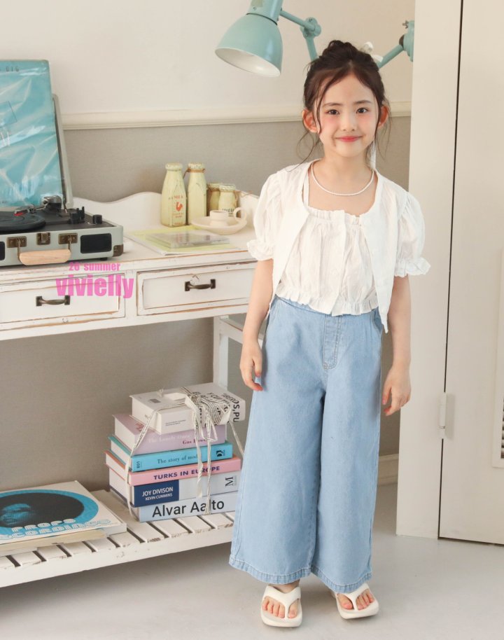 Vivielly - Korean Children Fashion - #prettylittlegirls - Tiffany Bustier - 11