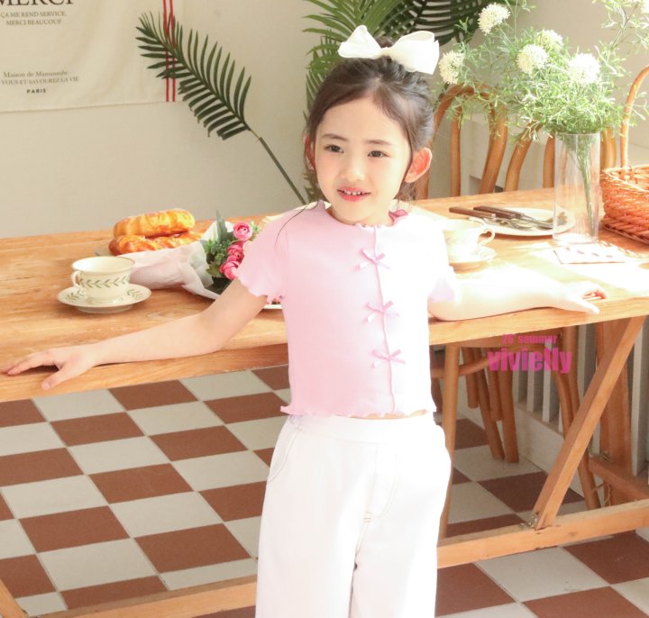 Vivielly - Korean Children Fashion - #prettylittlegirls - Rose Tee - 9