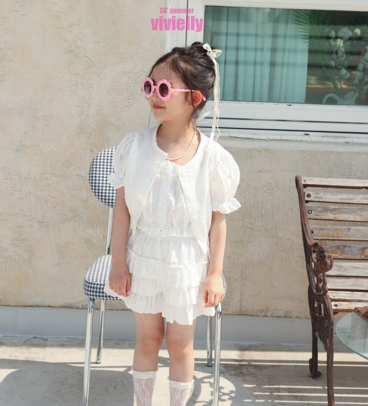 Vivielly - Korean Children Fashion - #minifashionista - Romantic Blouse - 4