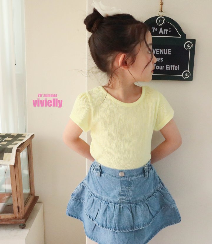 Vivielly - Korean Children Fashion - #prettylittlegirls - Madeleine Tee - 3