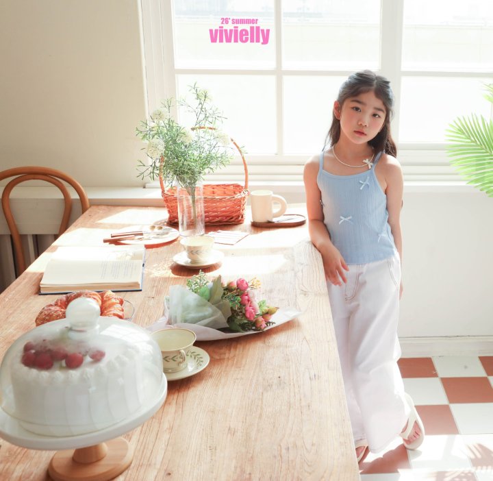 Vivielly - Korean Children Fashion - #prettylittlegirls - Sherbet Sleeveless
