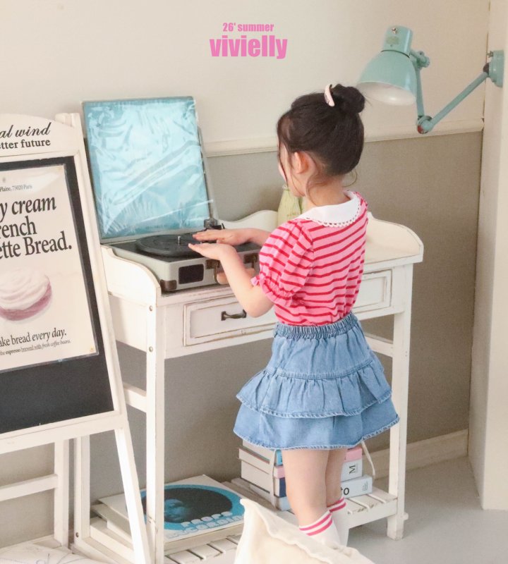 Vivielly - Korean Children Fashion - #prettylittlegirls - Honey Cancan Skirt - 8