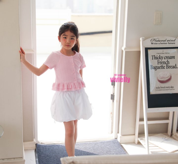 Vivielly - Korean Children Fashion - #todddlerfashion - Tinkerbell Skirt Pants - 10