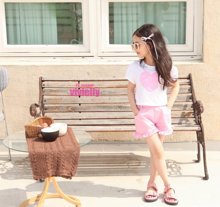 Vivielly - Korean Children Fashion - #toddlerclothing - Vicky Tee - 5