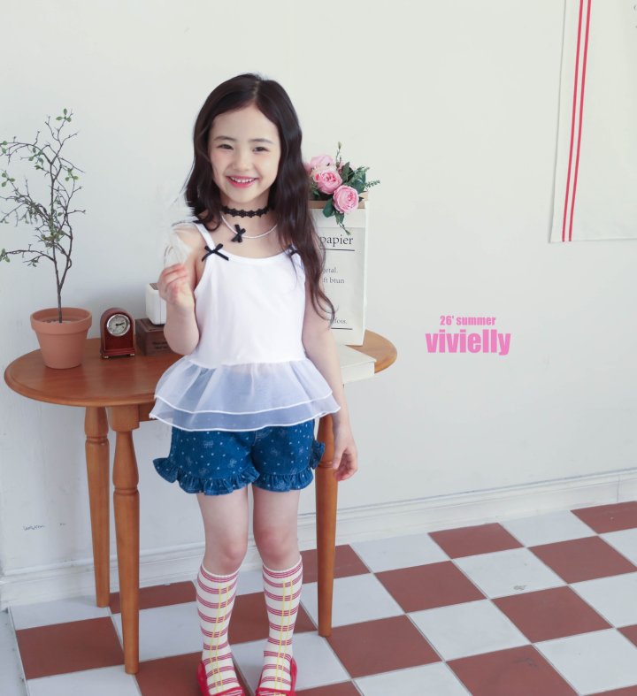Vivielly - Korean Children Fashion - #toddlerclothing - Anna Frill Shorts (Pink) - 11