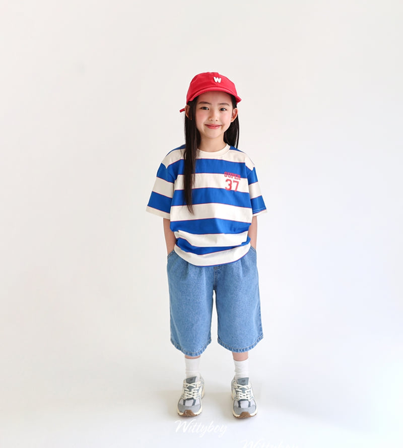 Witty Boy - Korean Children Fashion - #Kfashion4kids - Original Bermuda Denim Pants - 10