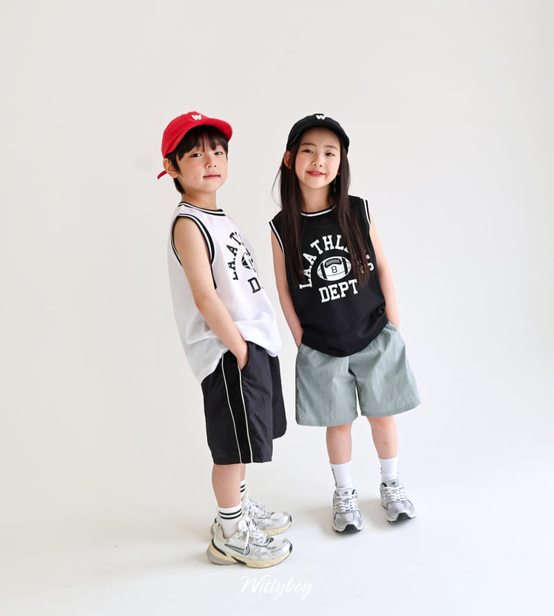 Witty Boy - Korean Children Fashion - #Kfashion4kids - LA Sleeveless - 8