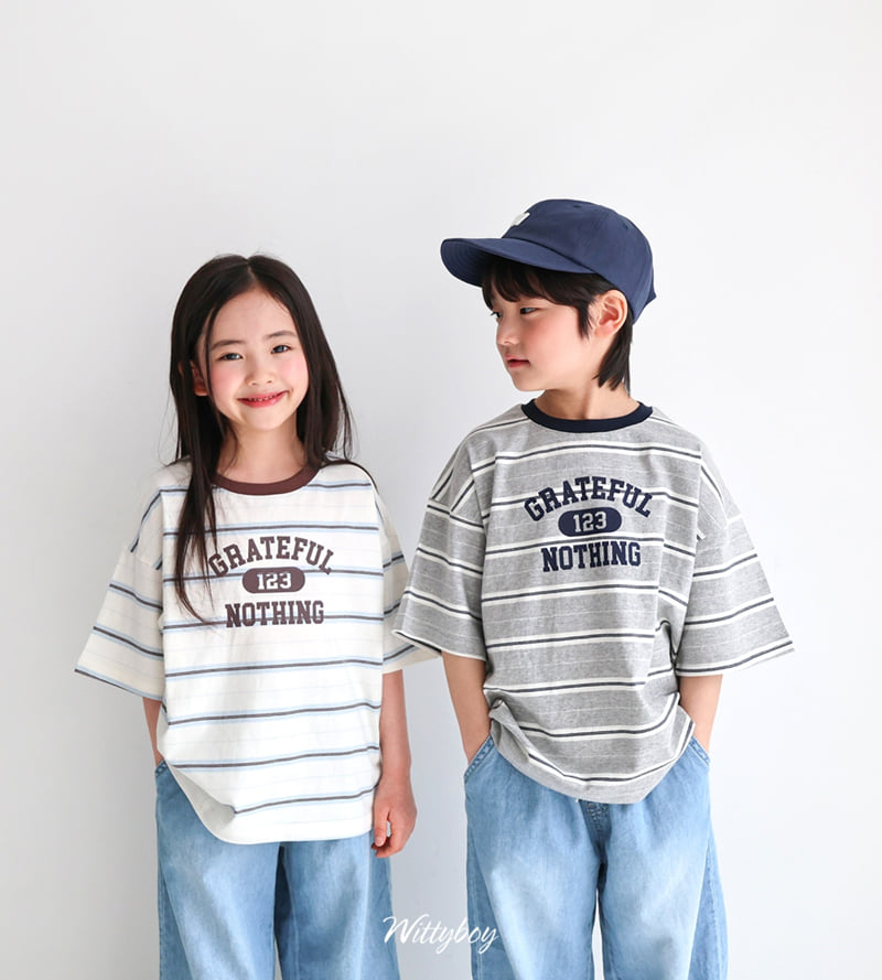 Witty Boy - Korean Children Fashion - #Kfashion4kids - Grateful Tee - 6