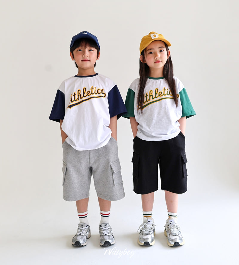 Witty Boy - Korean Children Fashion - #Kfashion4kids - Hip Cargo Training Pants - 3