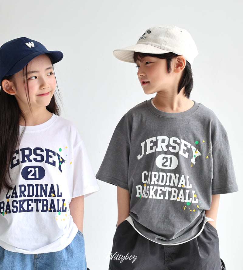 Witty Boy - Korean Children Fashion - #Kfashion4kids - Jersey Painting Tee - 7