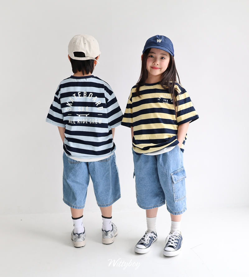 Witty Boy - Korean Children Fashion - #kidzfashiontrend - Skate Tee - 4