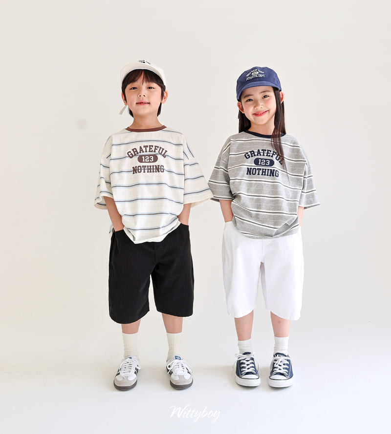 Witty Boy - Korean Children Fashion - #Kfashion4kids - Evian Cotton Bermuda Pants - 3